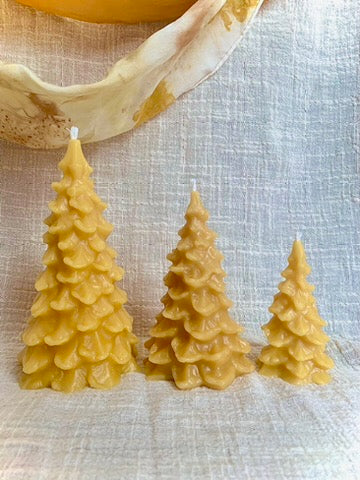 Christmas / Yule Trees - 100% Beeswax