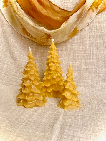 Christmas / Yule Trees - 100% Beeswax