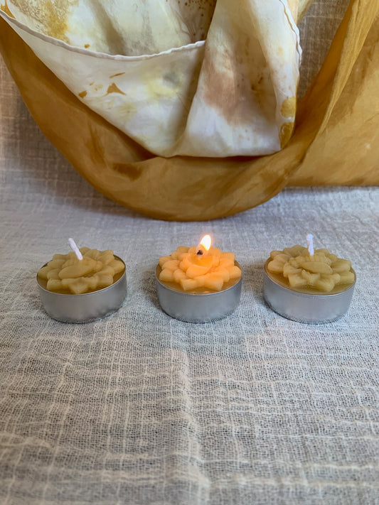 Tea light Candles - 100% Beeswax
