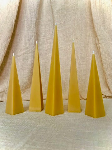 Pyramid candles