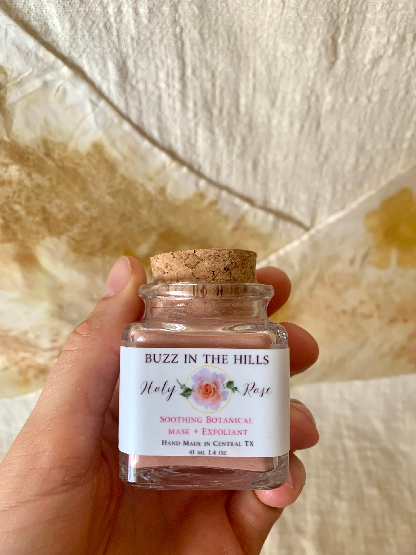 Herbal Face Mask: Holy Rose Miracle Grains