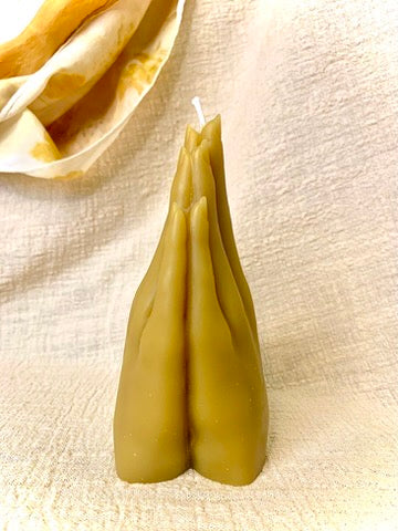Praying Hands - 100% Beeswax Candle