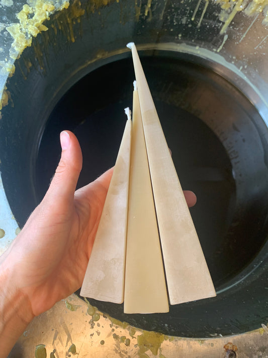 40% OFF SECONDS Pyramid candles