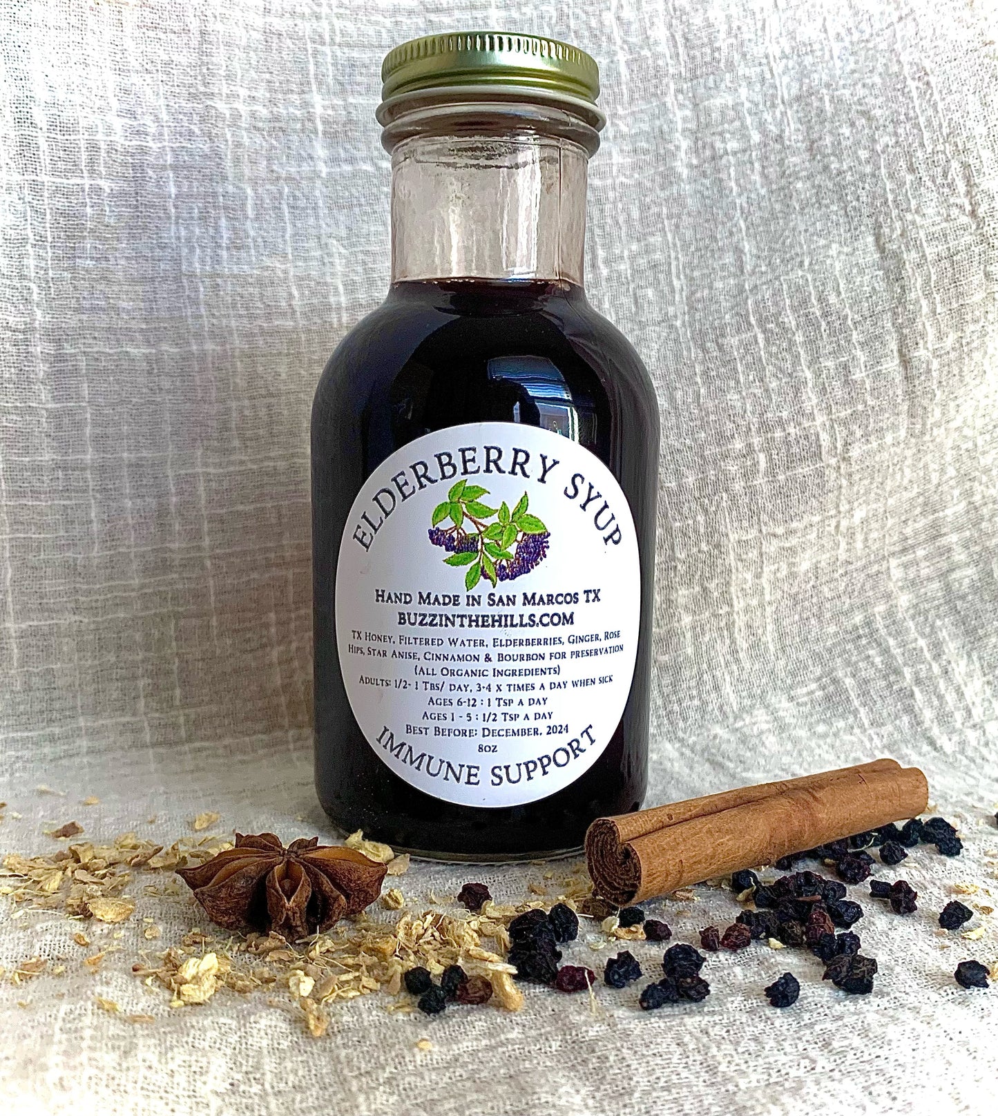 Extra Potent Elderberry Syrup - 50% off at checkout