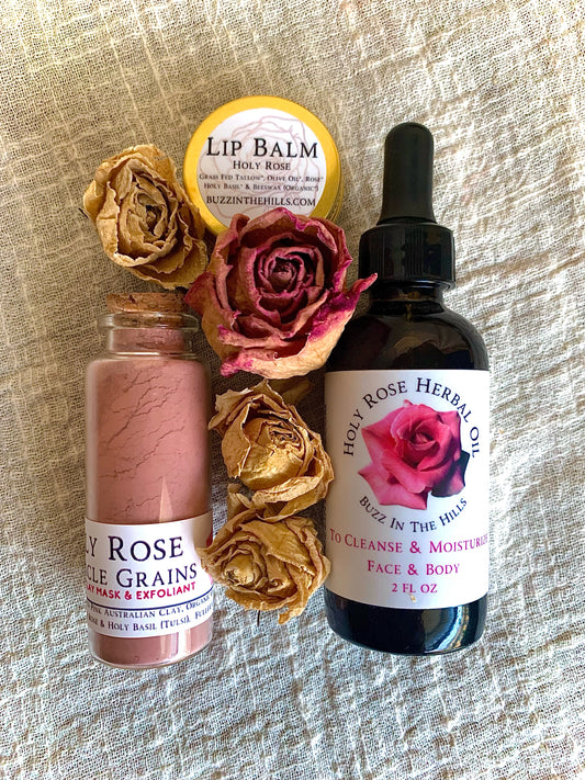 Holy Rose Skin Care Gift Set