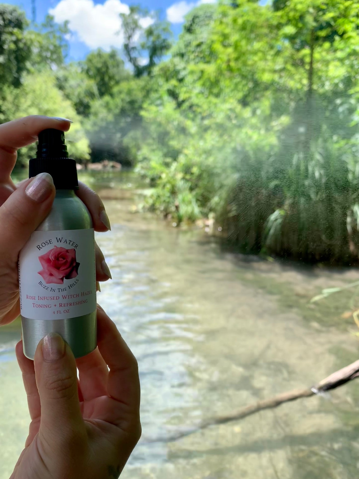 Rose water (Face and body toner)