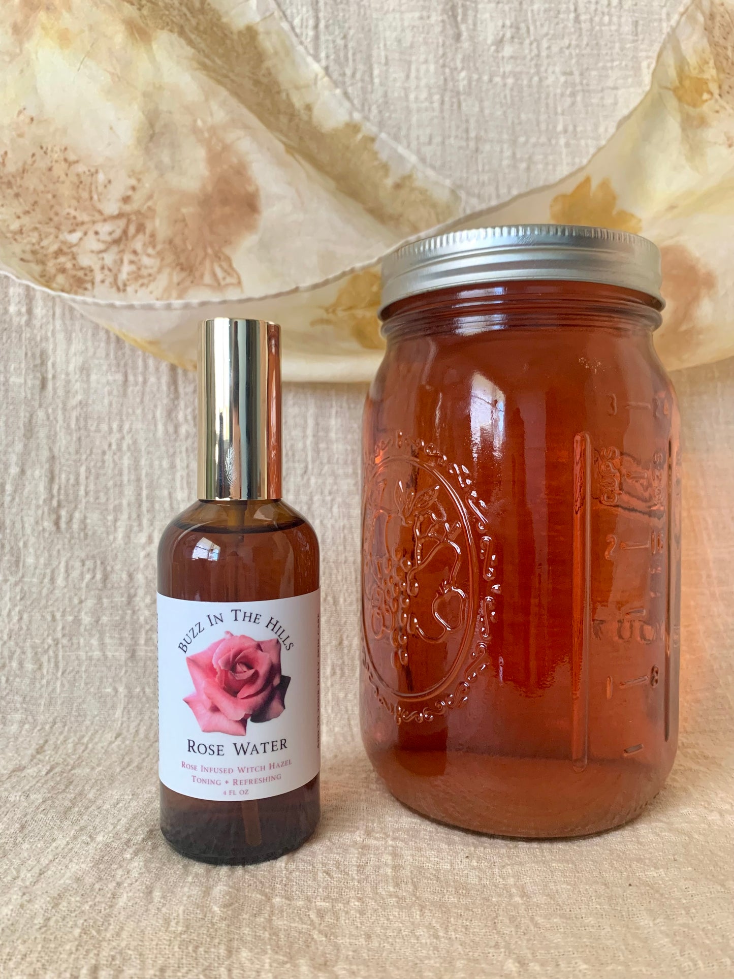 Rose water (Face and body toner)